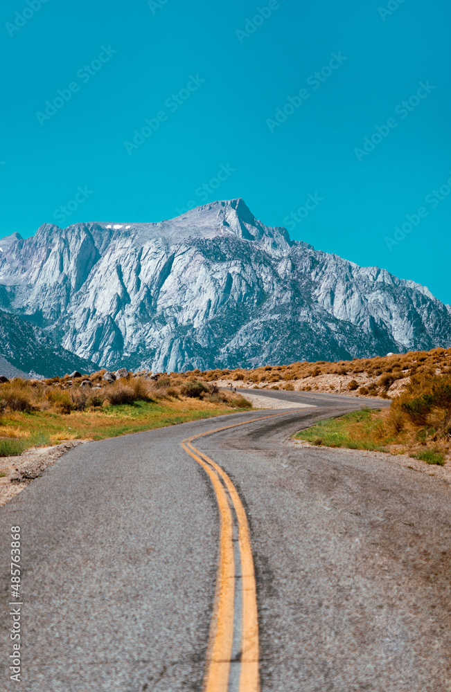 Naklejka premium Mount Whitney California