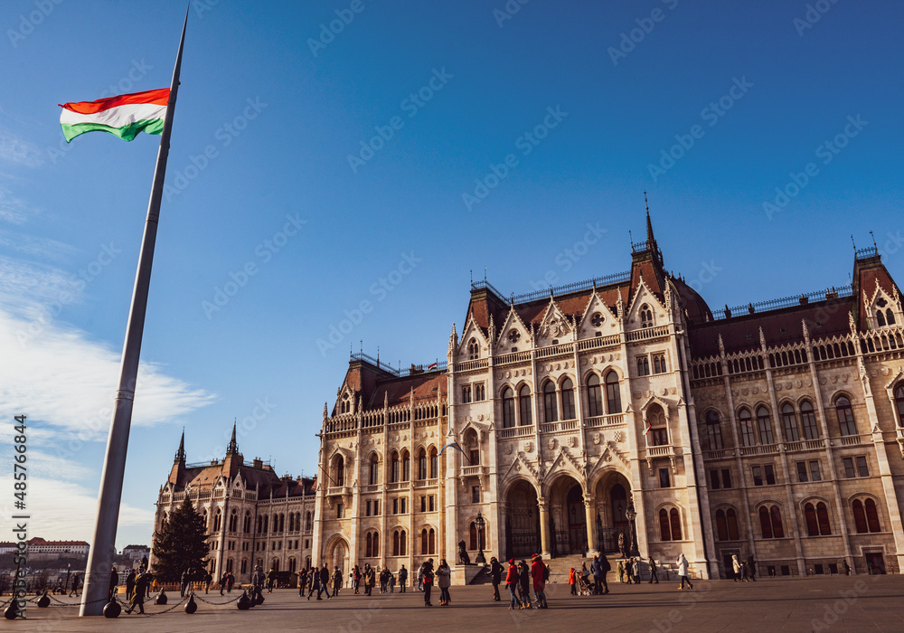Budapest Houses of Parliament, Hungary, Europe