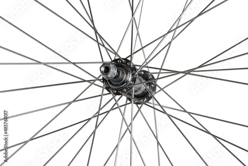 Bicycle wheel hub.