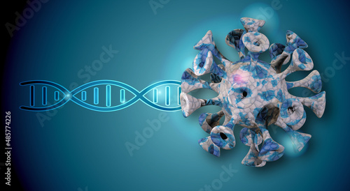 mRNA, therapy, virus, cancer, helix, mRNA Illustration, mRNA helix