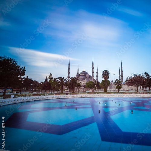 Blue Mosque (Sultan Ahmed Mosque or Sultan Ahmet Camii), Istanbul, Turkey, Eastern Europe