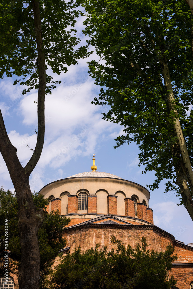 Hagia Irene, a Church in the Outer Courtyard of The Topkapi Palace, Istanbul, Turkey, Eastern Europe