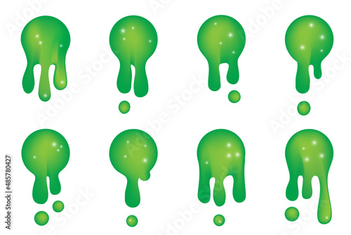 Green Slime Slime Icon