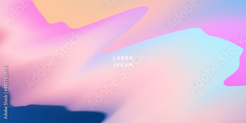 abstract vector background Soft pastel gradation bright creative ideas