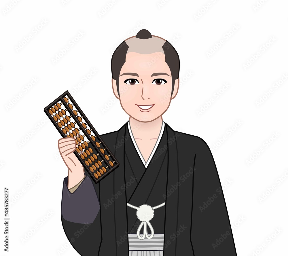 ちょんまげのお侍