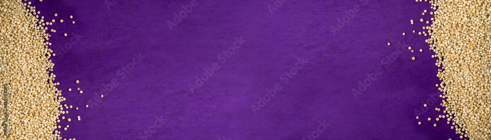 Fototapeta premium Quinoa Seeds Background or Chenopodium Quinoa Texture