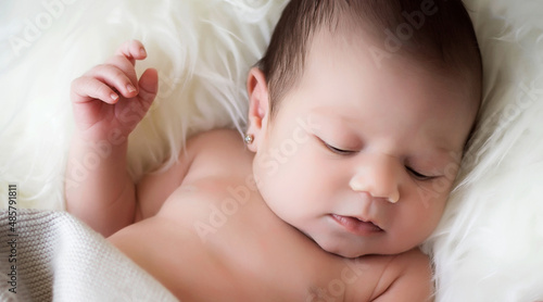 Wallpaper Mural lovely newborn Torontodigital.ca