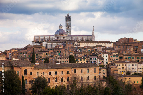 Italia, Toscana, la città di Siena. Il Duomo.
