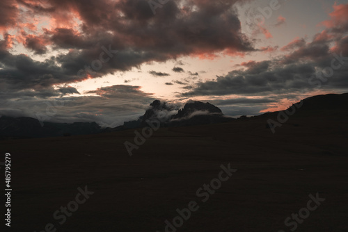 Sunset at Seiser Alm Southtyrol © JulianGeiser