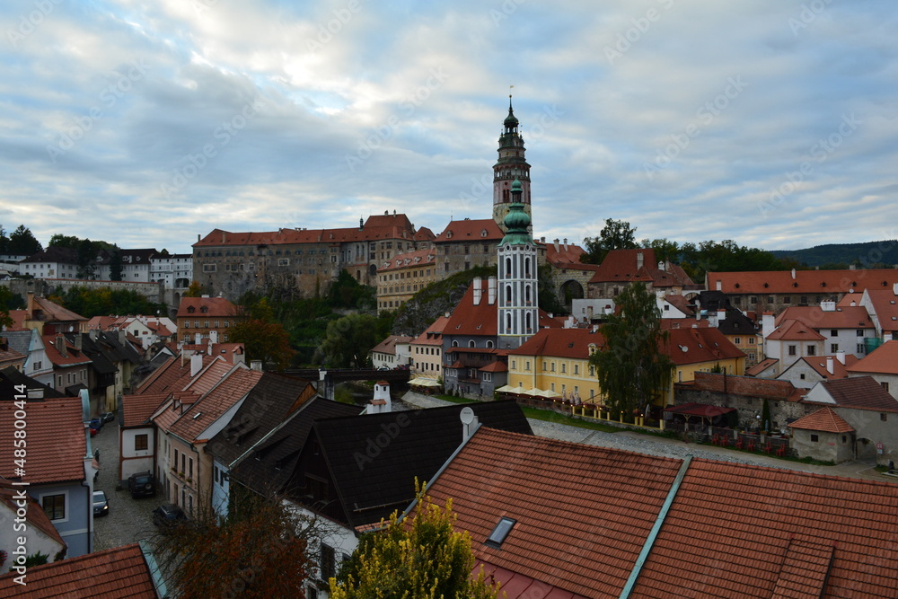 Panorama of Český Krumlov 