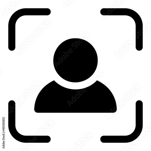 user images glyph icon