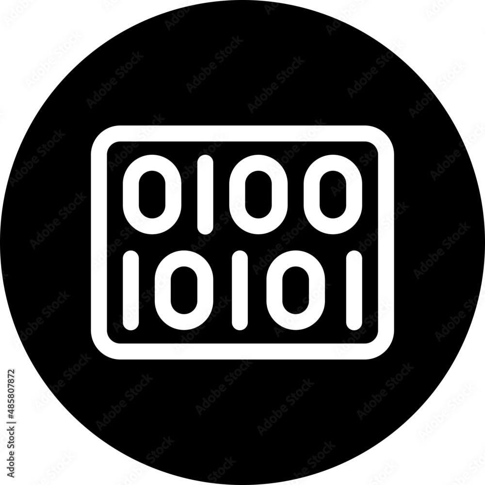 programming language glyph icon programming language glyph icon