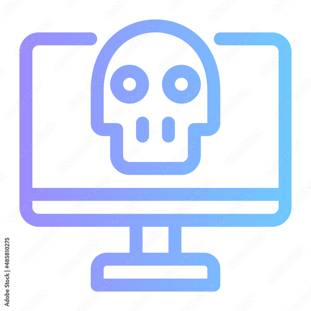 virus gradient icon virus gradient icon
