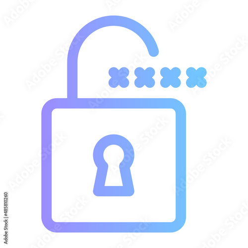 security gradient icon