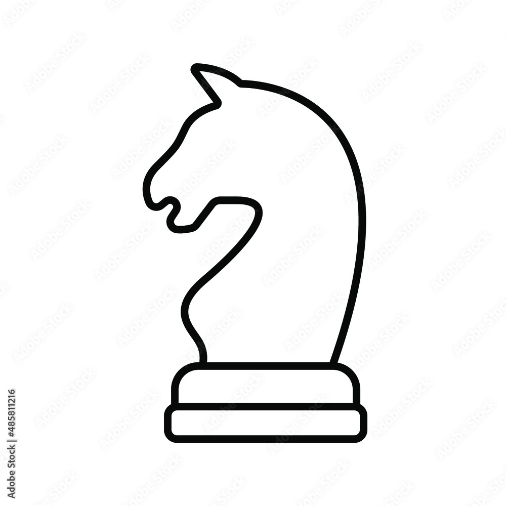 Chess icon, Strategy, Checkmate. Vector illustration Chess icon, Strategy, Checkmate. Vector illustration