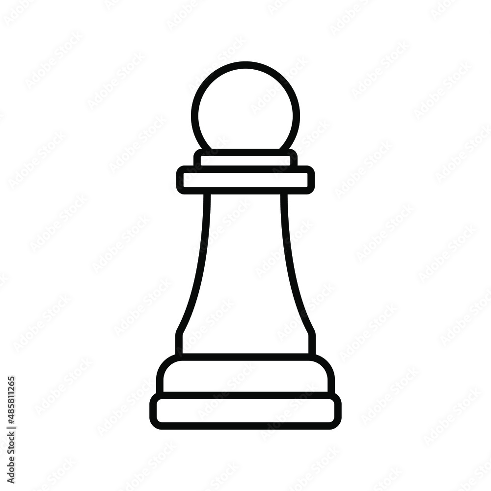 Chess icon, Strategy, Checkmate. Vector illustration Chess icon, Strategy, Checkmate. Vector illustration