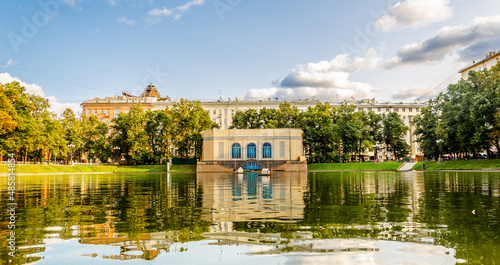 palace in the city