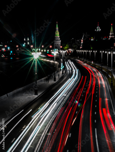 traffic at night