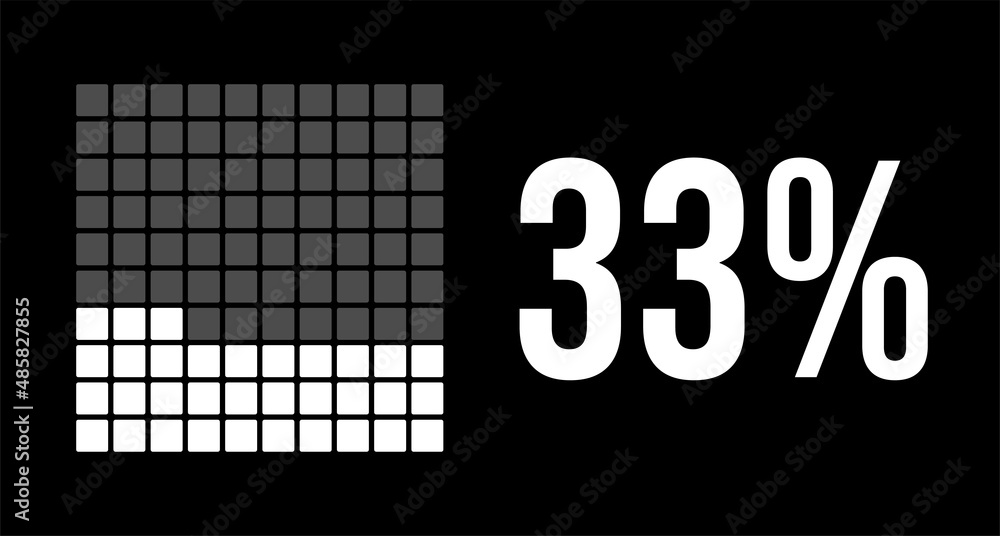 33 Percent Diagram Thirty three Percentage Vector Infographic Rounded 33-percent-diagram-thirty-three-percentage-vector-infographic-rounded
