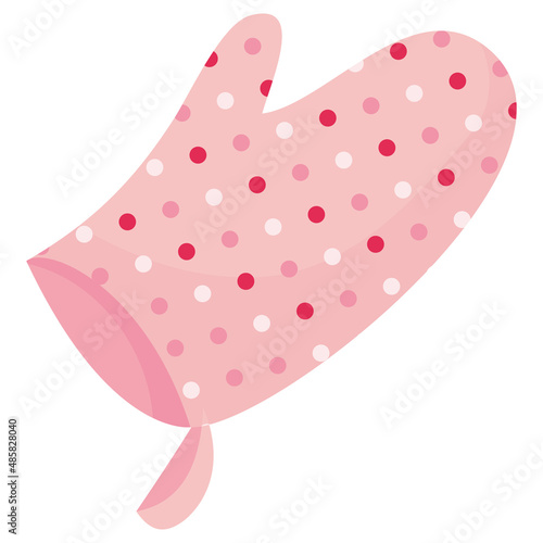 Cartoon Kitchen Mitten