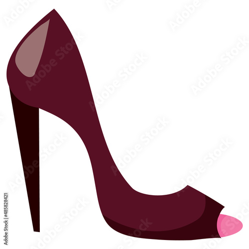high heel shoe
