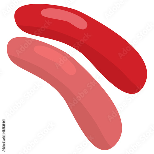 Cartoon Sausages