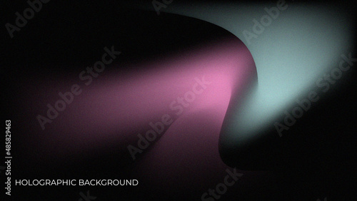 Trendy Gradient grainy texture. Soft gradient backdrop with place for text. Vector illustration for your graphic design, banner, poster