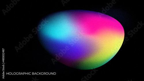 Trendy Gradient grainy texture. Soft gradient backdrop with place for text. Vector illustration for your graphic design, banner, poster