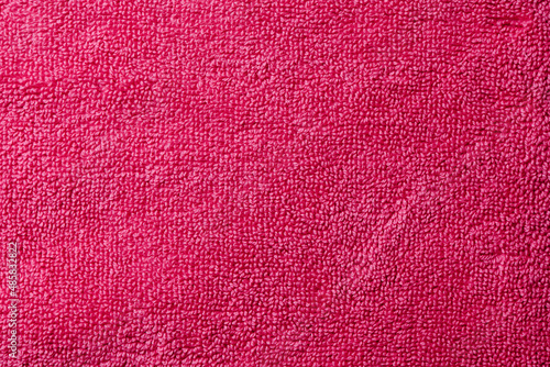 Photography fuchsia pink terrycloth fabric background