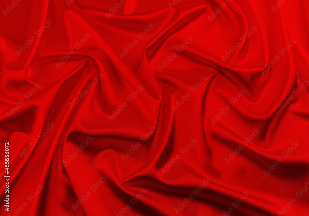 Obraz premium Red satin, silk, texture background.