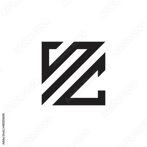 SC or CS letter logo design vector template.