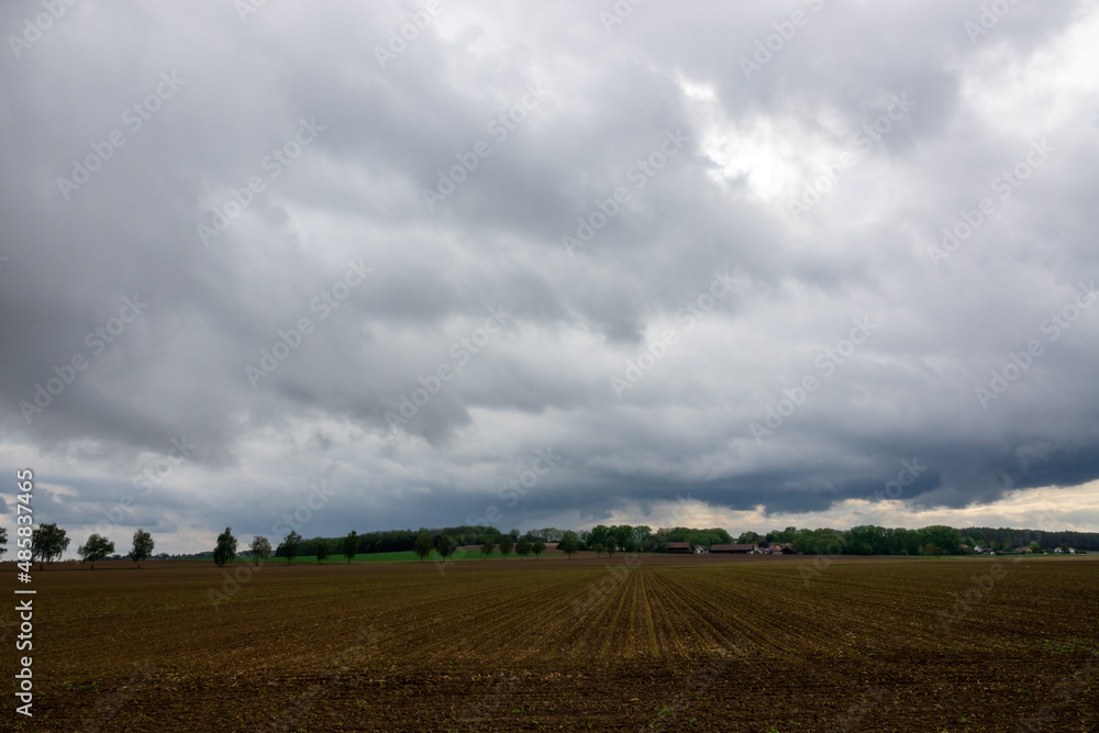 impending squall with rain, impending hurricane, impending rain, approaching storm, Prairie Storm, the storm is coming, approaching storm, thunderstorm, tornado, mesocyclone, climate, Shelf cloud
