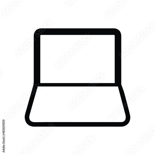 Ibook imac or laptop mac icon photo