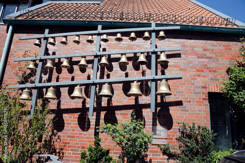 Carillon at Stavenort, Buxtehude, Lower Saxony, Germany, Europe photo