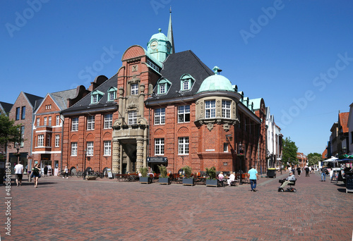 Town Hall of Buxtehude, Hanseatic City, Lower Saxony, Germany, Europe photo