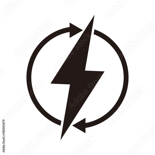 power vector icon illustration on white background