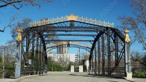 Sunny view of the landscape around Brackenridge Park photo