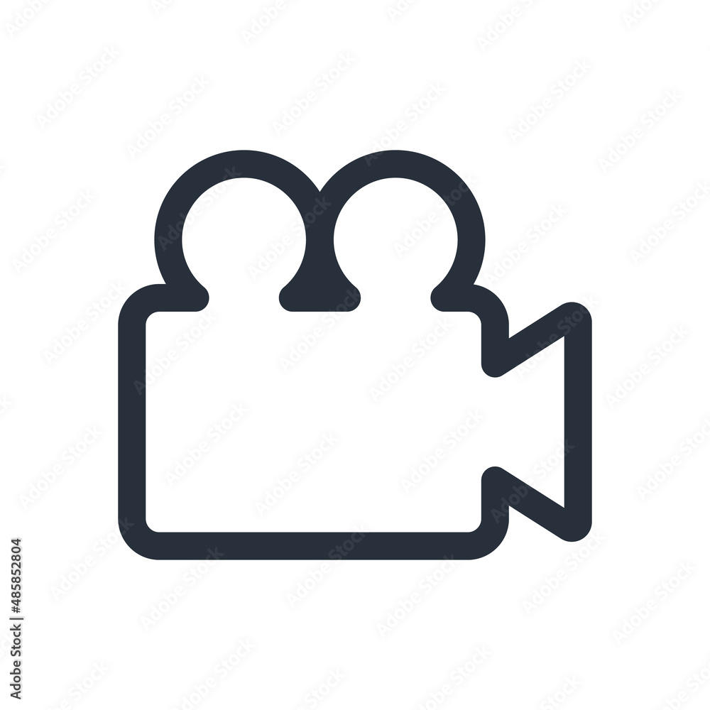 Cinema camera icon. Movie shooting. vector. Cinema camera icon. Movie shooting. vector.