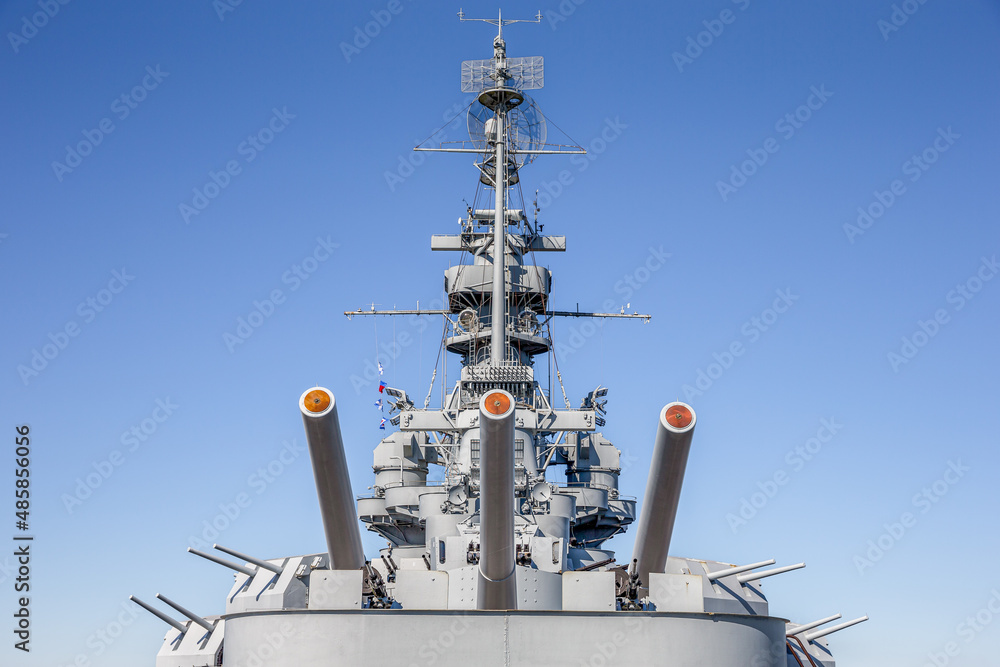 Photography Battleship Guns