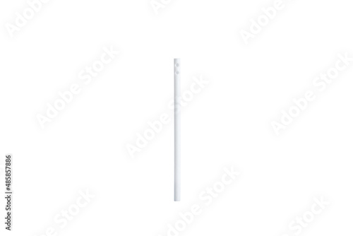 Plastic stick for lollipop, isolated on a white background.