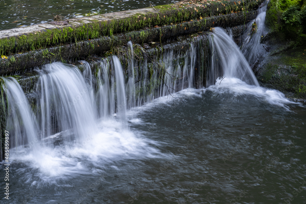 Fototapeta premium Bömische Schweiz, entlang an der Kamnitz durch die Edmundsklamm