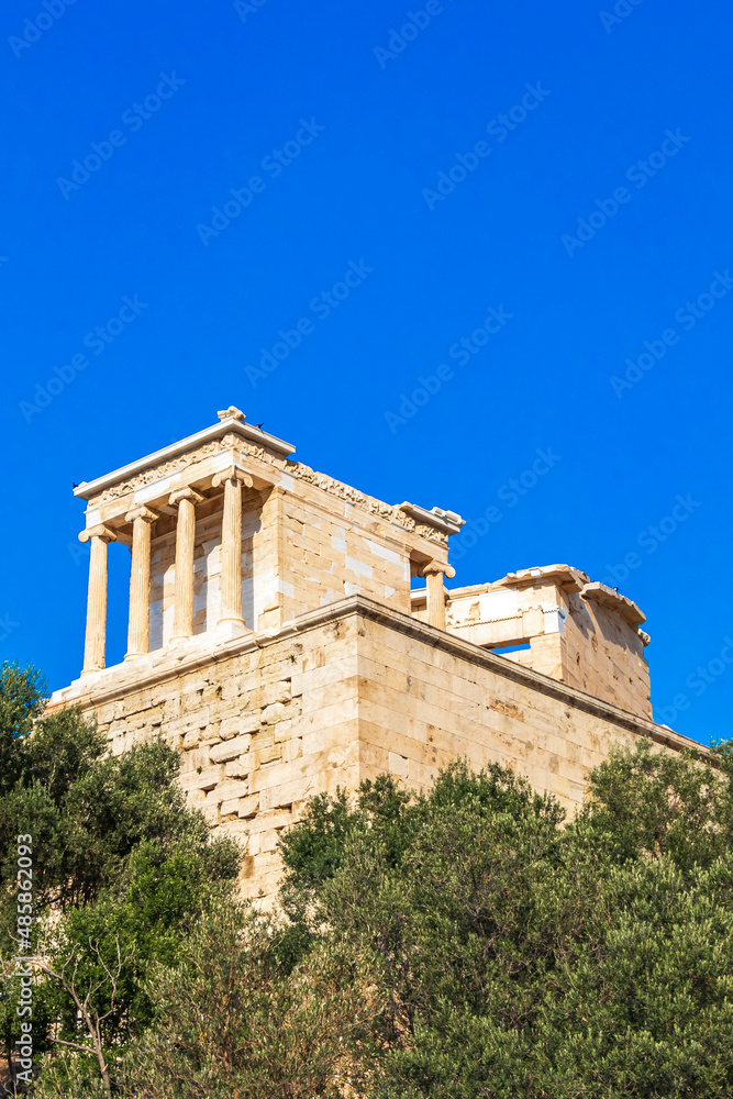 Acropolis of Athens ruins Parthenon Greeces capital Athens in Greece. Acropolis of Athens ruins Parthenon Greeces capital Athens in Greece.