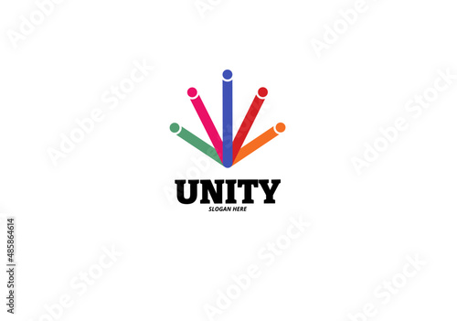 unity peope logo for business photo