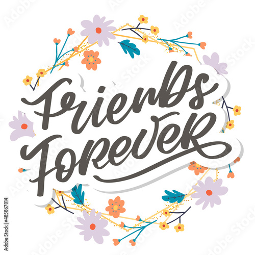 Best Friend Forever Friendship Day soul sister with heart lettering design best friend forever bff besties
