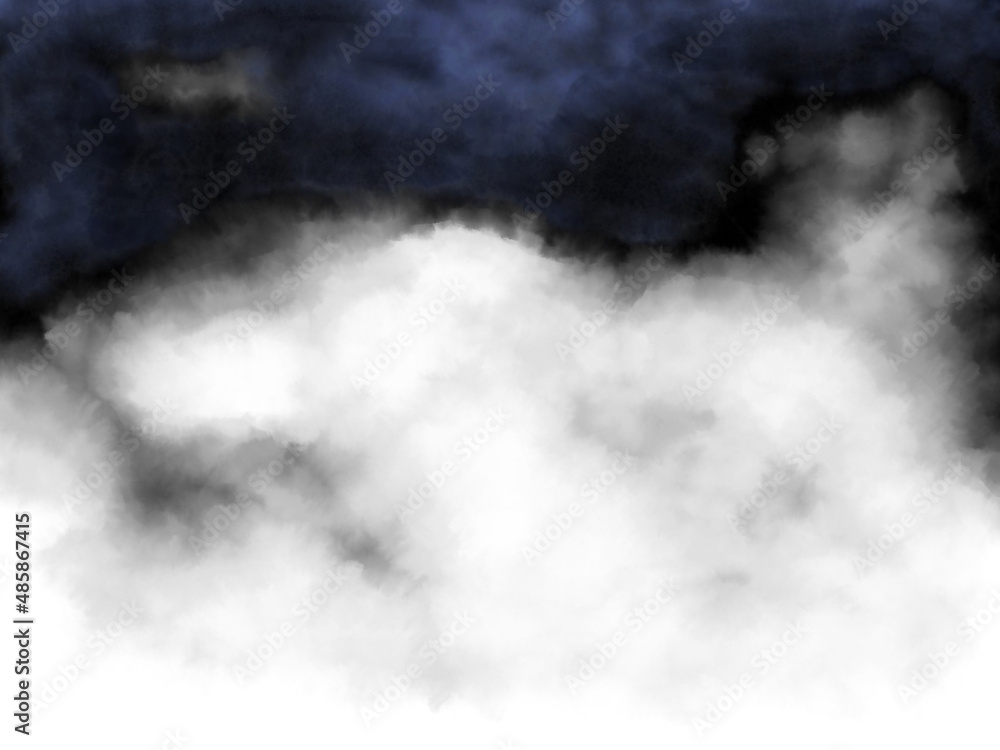 Fototapeta premium dramatischer Himmel mit Wolken, kann als hintergrundgestaltung für Header, Poster oder Banner verwendet werden.