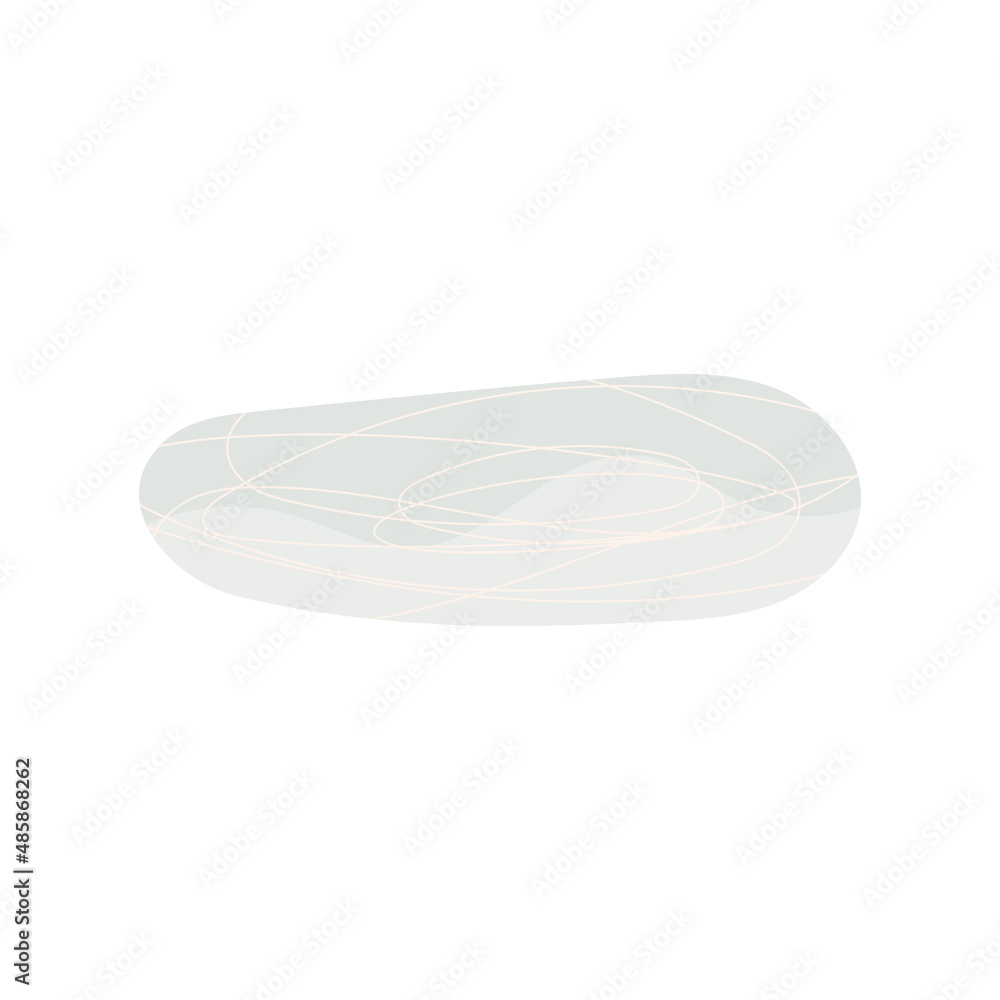 Winter frozen lake or paddle, flat vector illustration isolated on white background. Ice rink with skates scratches in hygge and boho style. Winter frozen lake or paddle, flat vector illustration isolated on white background. Ice rink with skates scratches in hygge and boho style.