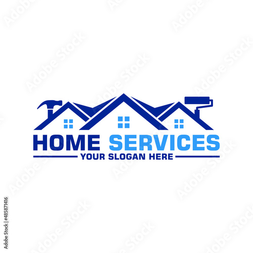 Home Services Logo can be use for icon, sign, logo and etc