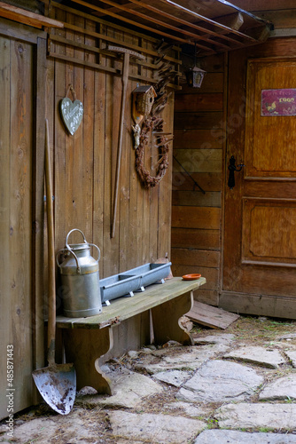 Old wooden house