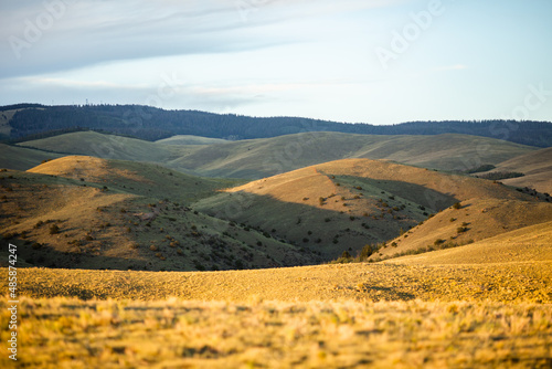 Colorado Wet Mountains at Sunset photo