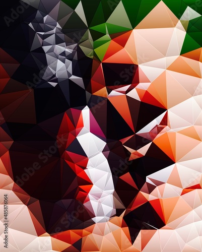 Abstract Colorful Geometrical Artwork,Abstract Graphical Art Background Texture,Modern Conceptual Art,Synthwave Aesthetic Poster Print,
3D Rendering
